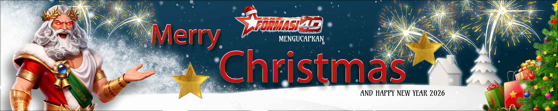 Merry Christmas Formasi4D 2026
